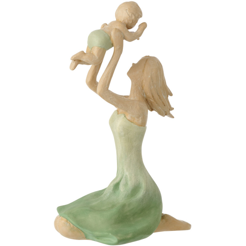 MÈRE + BÉBÉ POLYRÉS VRT/ECR (12x9,5x19cm) 