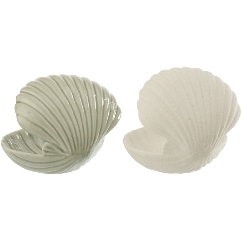 COQUILLA OUVERT BLA/OLI ASS2 (12,5x11,8x9,6cm) 