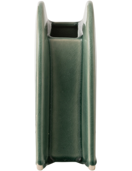 VASE BART PORCELAINE VRT (17x9,5x24,5cm) 