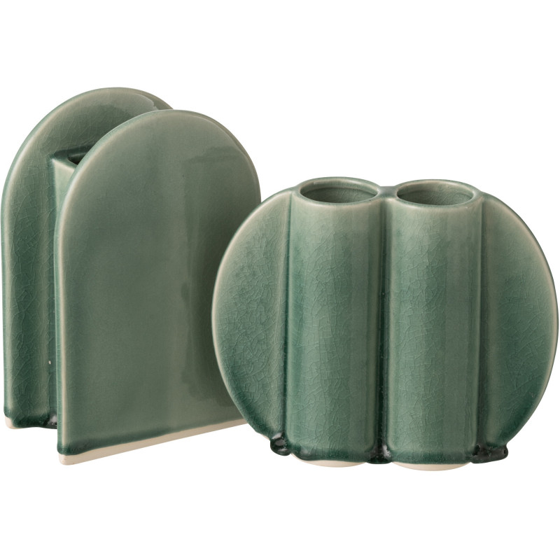 VASE BART PORCELAINE VRT (17x9,5x24,5cm) 