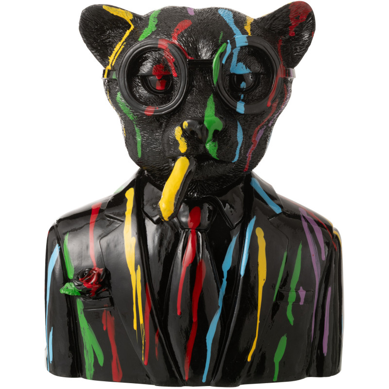 LEOP TÂCH DE PEINT RES NOI/MIX (26x19,5x31,5cm) 