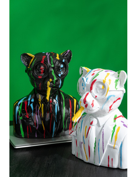 LEOP TÂCH DE PEINT RES NOI/MIX (26x19,5x31,5cm) 