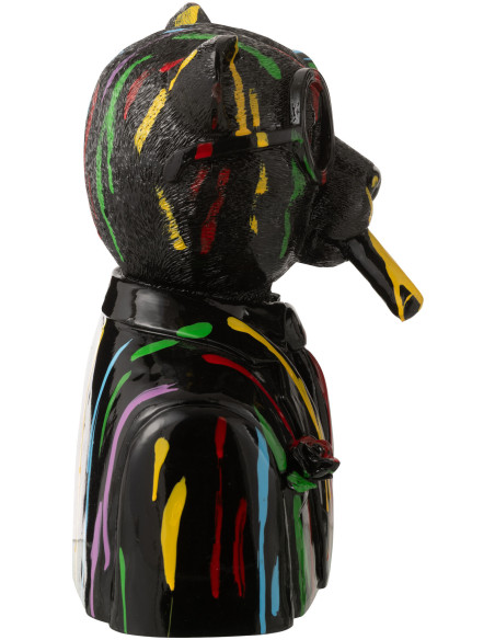 LEOP TÂCH DE PEINT RES NOI/MIX (26x19,5x31,5cm) 