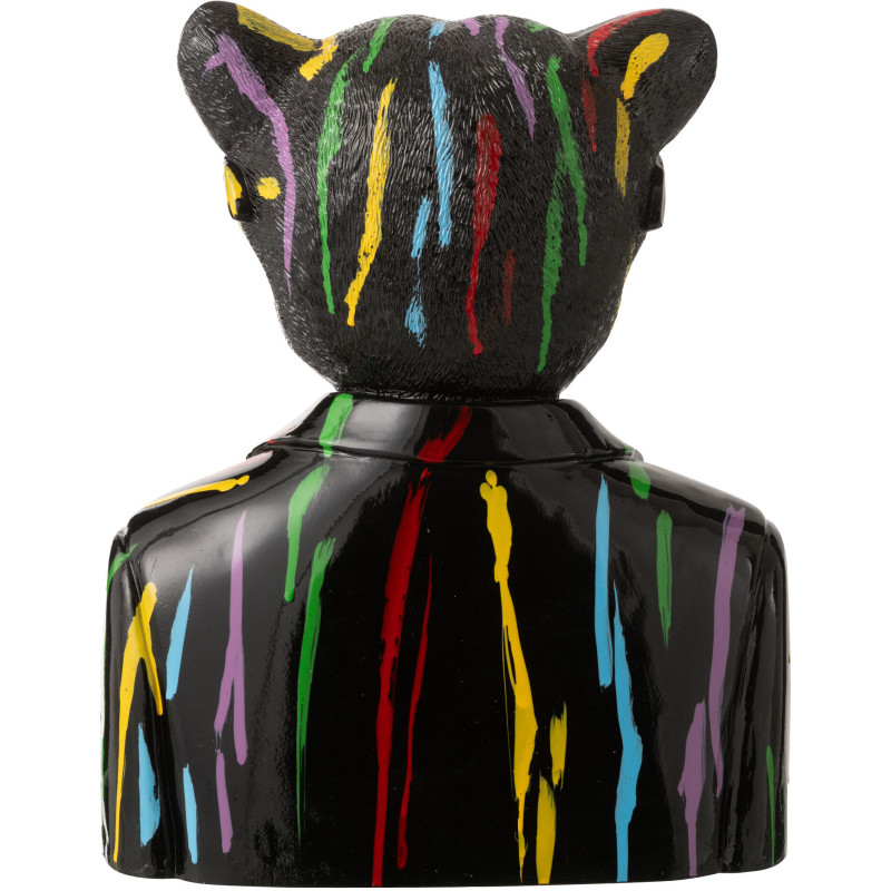 LEOP TÂCH DE PEINT RES NOI/MIX (26x19,5x31,5cm) 