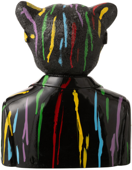 LEOP TÂCH DE PEINT RES NOI/MIX (26x19,5x31,5cm) 