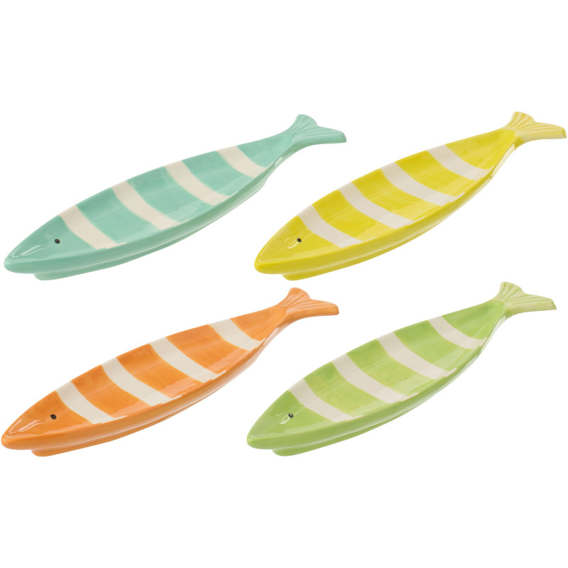 PLAT POISSON S DOLO MIX ASS4 (27,5x8x2cm) 