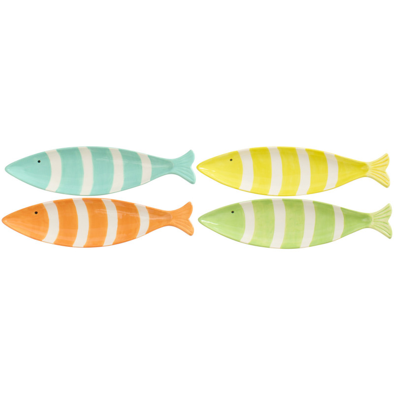 PLAT POISSON S DOLO MIX ASS4 (27,5x8x2cm) 