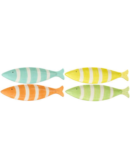 PLAT POISSON S DOLO MIX ASS4 (27,5x8x2cm) 