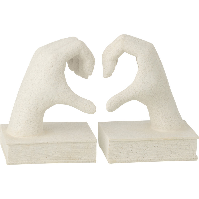 S/2 SER-LIV MAIN LOV BLA (27x11x20,5cm) 