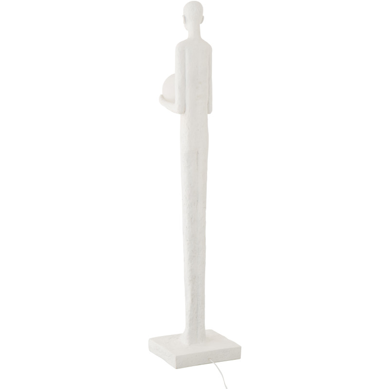 LAMPAD PERSONNE POLYRÉS BLA (38,5x31x151cm) 