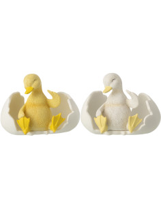 CANAR DS OEUF BLA/JAU S ASS2 (14x8x9cm) 