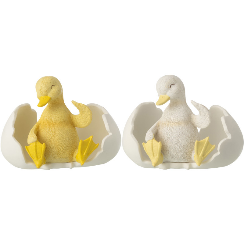 CANAR DS OEUF BLA/JAU S ASS2 (14x8x9cm) 