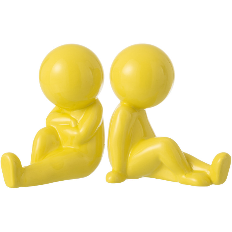 S/2 SER-LIV MARCEL GRÈ JAU (17,5x11x17cm) 