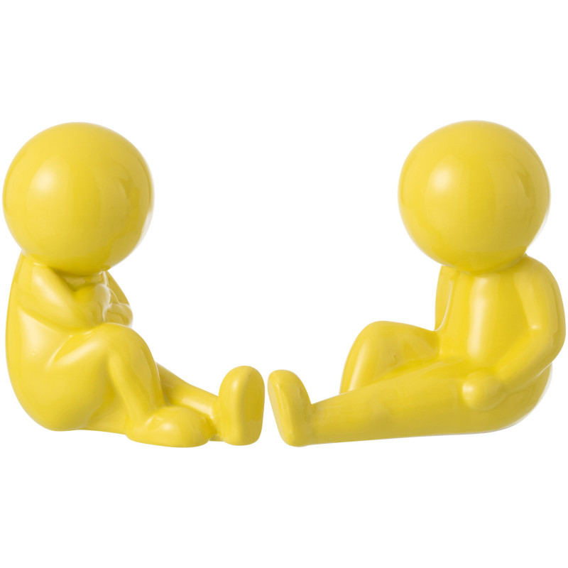 S/2 SER-LIV MARCEL GRÈ JAU (17,5x11x17cm) 