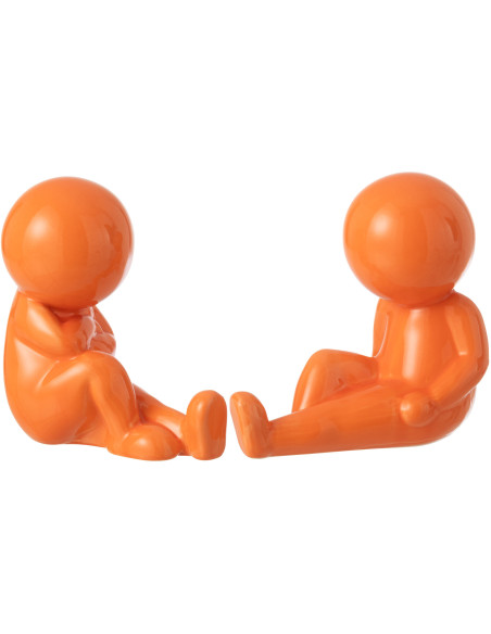 S/2 SERRE-LIVRES MARCEL GRÈ OR (17,5x11x17cm) 