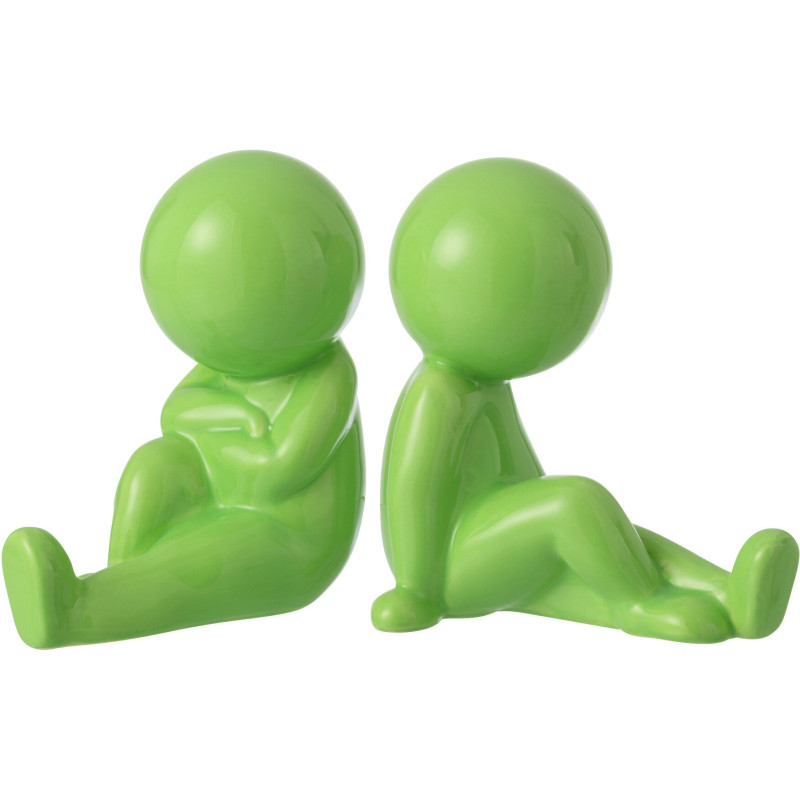 S/2 SER-LIV MARCEL GRÈ VRT (17,5x11x17cm) 