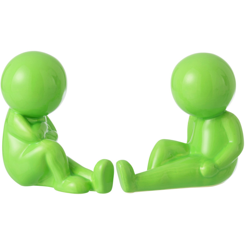 S/2 SER-LIV MARCEL GRÈ VRT (17,5x11x17cm) 