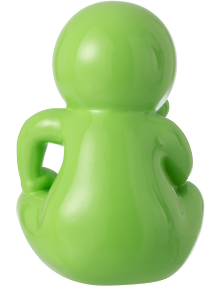 FIGURINE MARCEL RÉSINE VERT (25x22,5x35,5cm) 