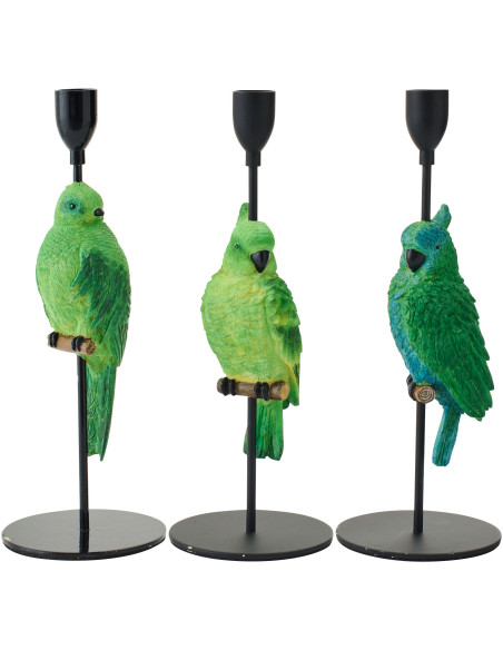 CHAND BASE PERROQ VT/BL ASS3 (10x10x32cm) 