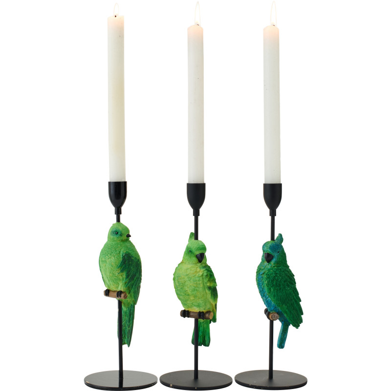 CHAND BASE PERROQ VT/BL ASS3 (10x10x32cm) 