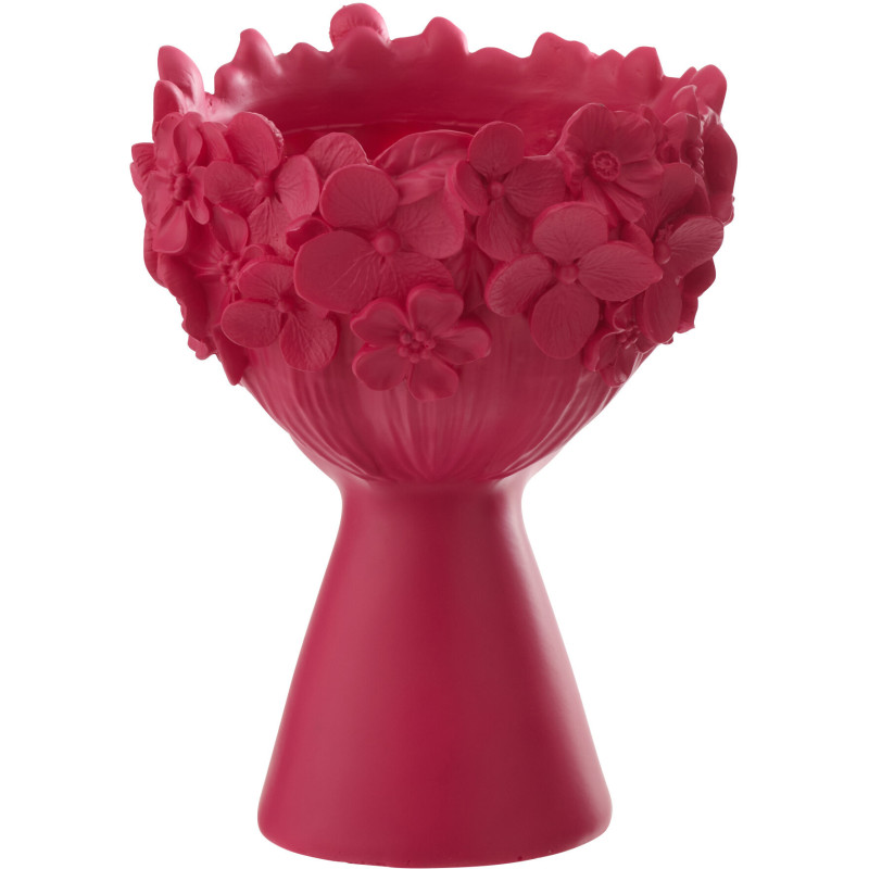 CACHEPOT TÊTE POUD CHAUX FUC S (19x19x24cm) 