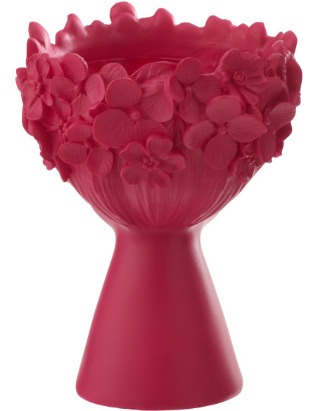 CACHEPOT TÊTE POUD CHAUX FUC S (19x19x24cm) 