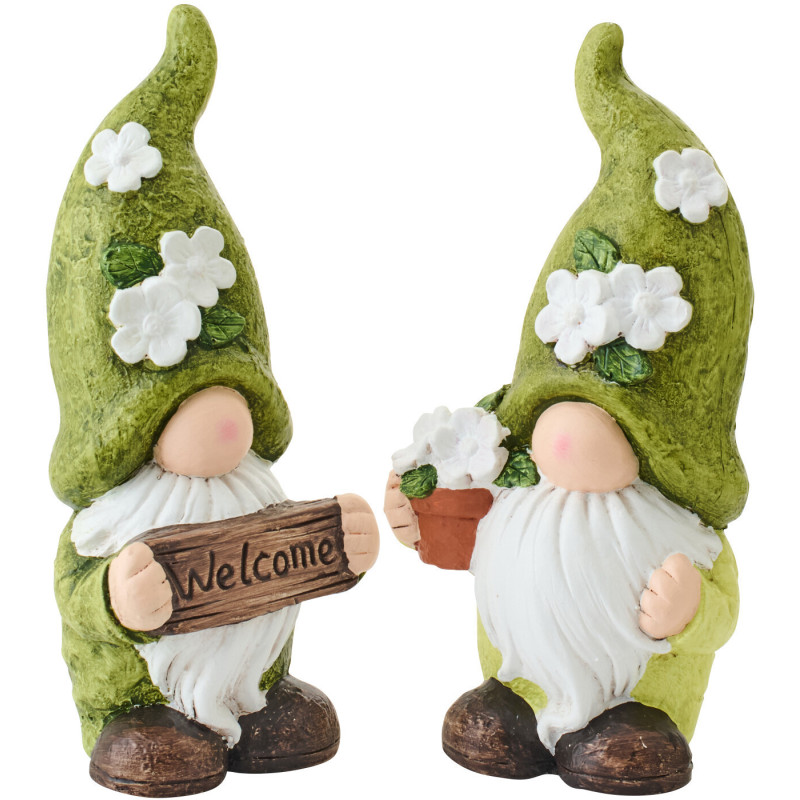 LUT BIENVEN+POT VRT/BLA S ASS2 (16,5x11x31,5cm) 