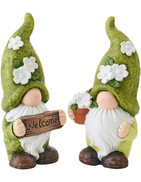 LUT BIENVEN+POT VRT/BLA S ASS2 (16,5x11x31,5cm) 