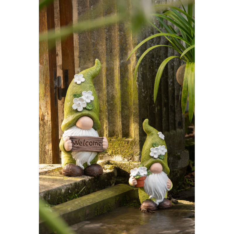 LUT BIENVEN+POT VRT/BLA L ASS2 (21,5x16x42cm) 