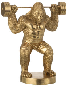 GORIL HALTER POLYRÉS DOR S (21x12x25,5cm) 