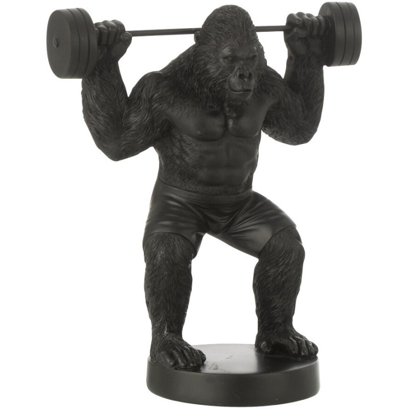 GORIL HALTER POLYRÉS NOI S (21x12x25,5cm) 