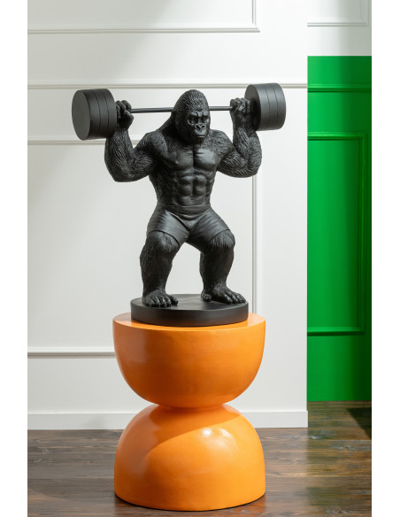 GORIL HALTER POLYRÉS NOI S (21x12x25,5cm) 