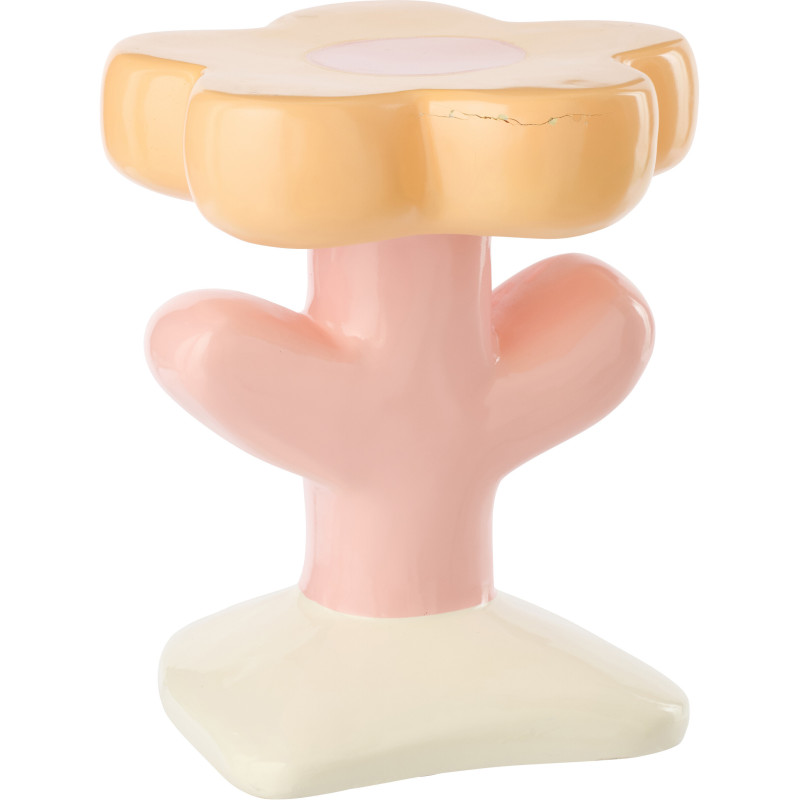 TABL APP FLEU ELLA FIB VER MIX (39x39x45cm) 