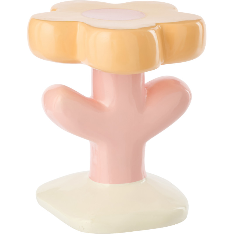 TABL APP FLEU ELLA FIB VER MIX (39x39x45cm) 