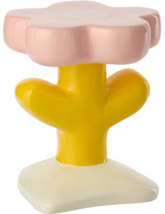 TABL APP FLEUR MIA FIB VER MIX (39x39x45cm) 