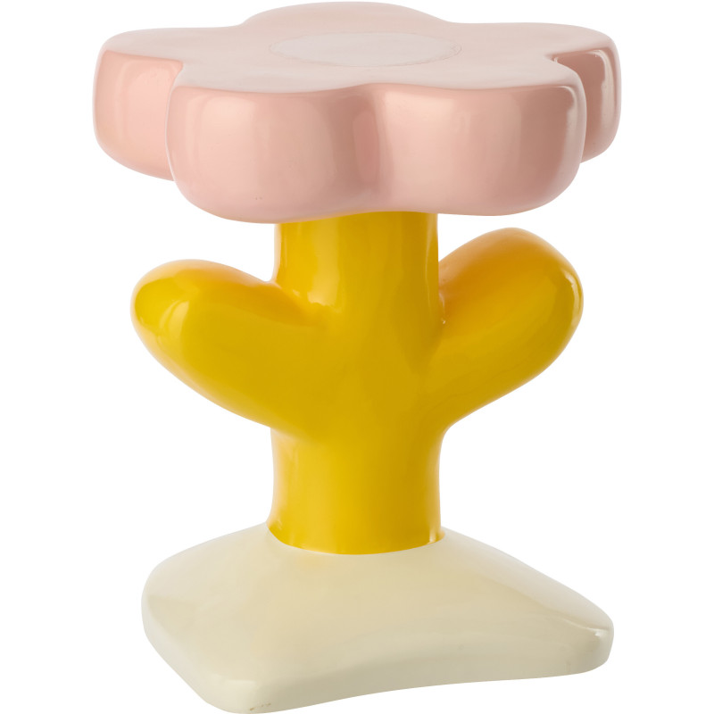 TABL APP FLEUR MIA FIB VER MIX (39x39x45cm) 