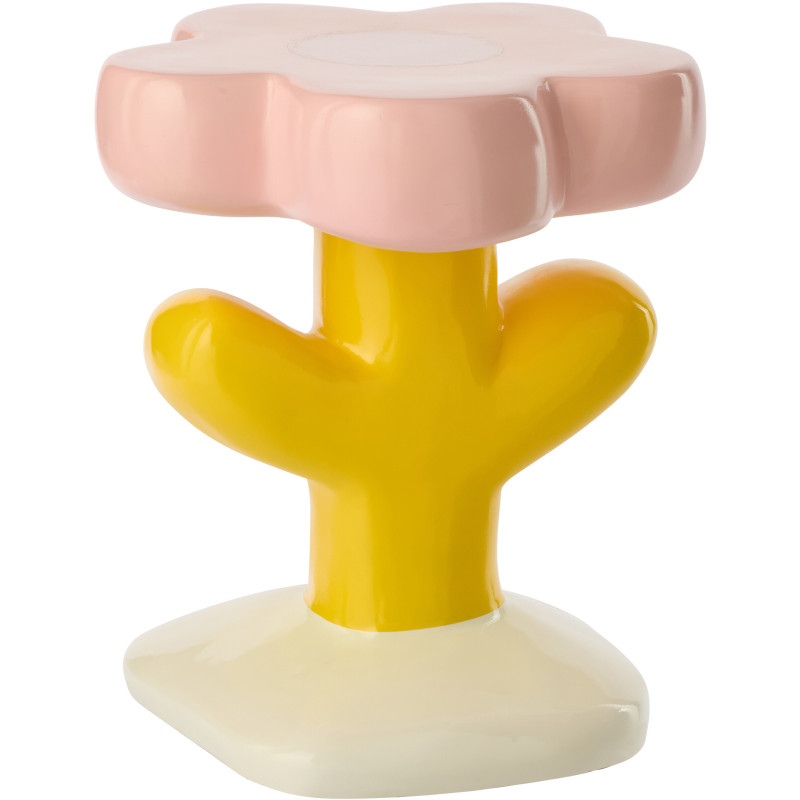 TABL APP FLEUR MIA FIB VER MIX (39x39x45cm) 