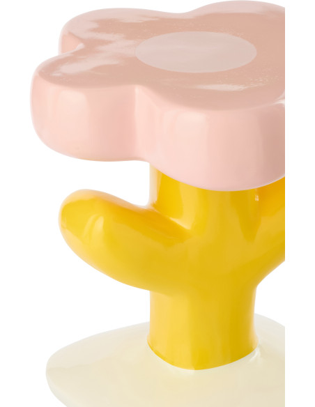 TABL APP FLEUR MIA FIB VER MIX (39x39x45cm) 