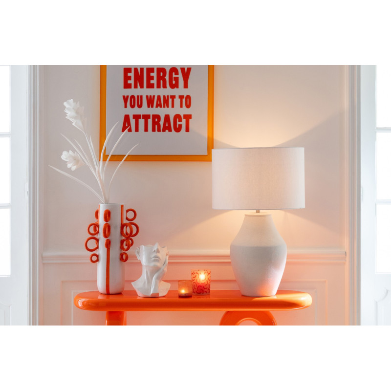 CACHEPOT FEMME POLYRÉSINE BLA (21x20x27,5cm) 