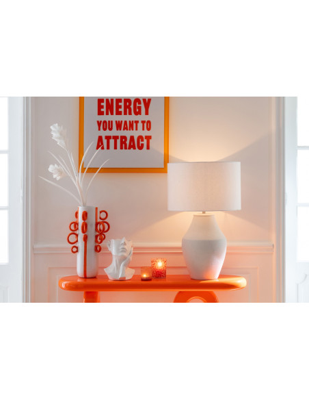 CACHEPOT FEMME POLYRÉSINE BLA (21x20x27,5cm) 