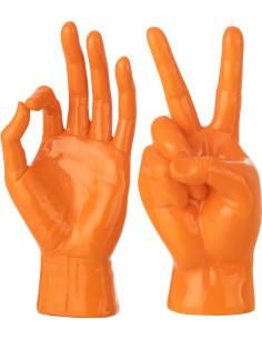 FIG LANG SIGN POLYRÉS OR ASS2 (16x10,5x36cm) 