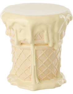 TABL APP CRÈM GLA ABR/BEI (36,5x36x38,5cm) 