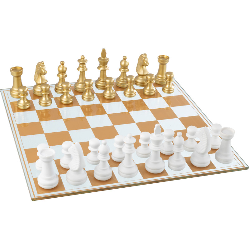 ECHIQUIER POLYRÉSINE MIX (61x61x13cm) 