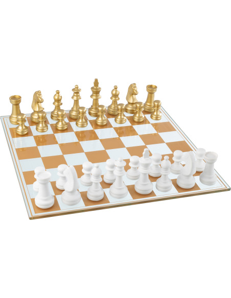 ECHIQUIER POLYRÉSINE MIX (61x61x13cm) 