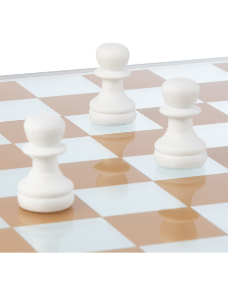 ECHIQUIER POLYRÉSINE MIX (61x61x13cm) 