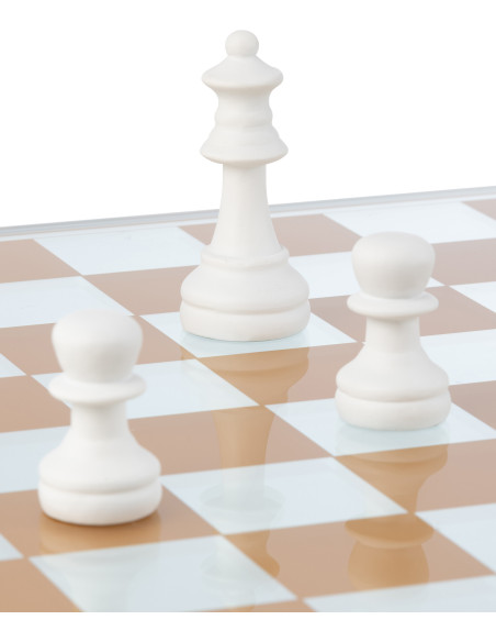 ECHIQUIER POLYRÉSINE MIX (61x61x13cm) 