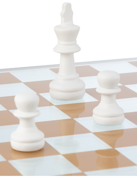 ECHIQUIER POLYRÉSINE MIX (61x61x13cm) 