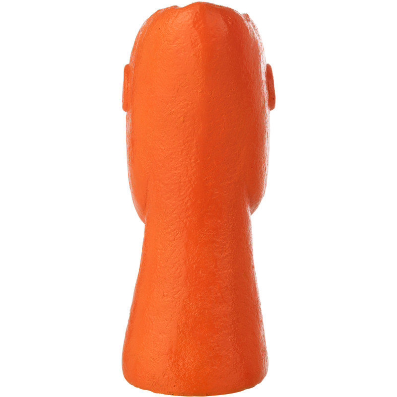 VASE VISAGE EXTÉRIEUR MGO OR (24x17x43cm) 