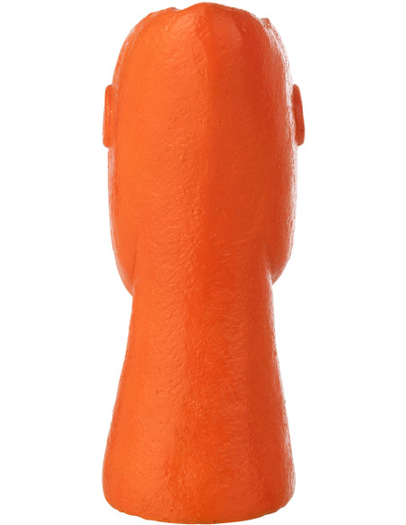 VASE VISAGE EXTÉRIEUR MGO OR (24x17x43cm) 