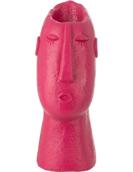 VASE VISAGE EXTÉRIEUR MGO FUC (24x17x43cm) 